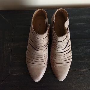 Lucky brand tan boots